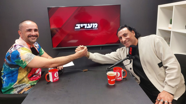 אבי שושן וקוקו מאילת (צילום: מעריב אונליין)