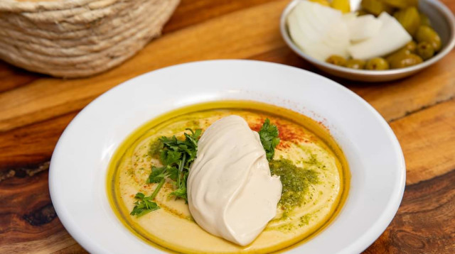 מנת חומוס (צילום: באדיבות חומוס יוסף)
