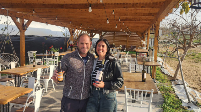 מלי ואייל שטרן, אחיו וגיסתו של אורן שטרן ז"ל (צילום: פרטי)