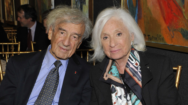 מריון ויזל, אלי ויזל (צילום: Michael N. Todaro / Stringer)