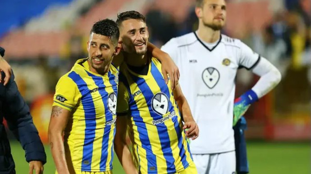 אירוניה היא לא קבוצה בקפריסין. אצילי ומיכה (צילום: לירון מולדובן)