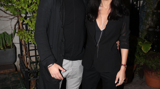 שלמור שטרוזמן ובעלה עוז לוי (צילום: אור גפן)