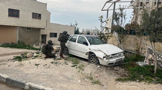 כוחות צה"ל בג'נין  (צילום: אבי אשכנזי)