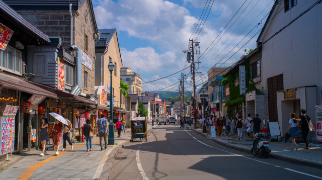 העיר אוטארו ביפן (צילום: שאטרסטוק)