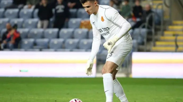 הציל מהפסד. ניימצ'יצקי (צילום: דני מרון)