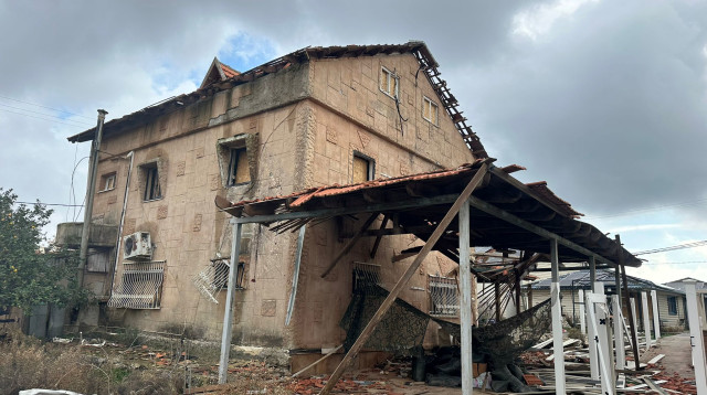 ההרס במושב אביבים (צילום: ללא)