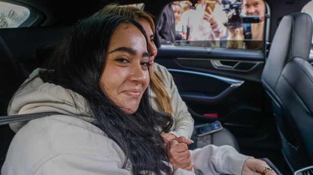 בדרך הביתה. לירי אלבג (צילום: יהושוע יוסף, פלאש 90)