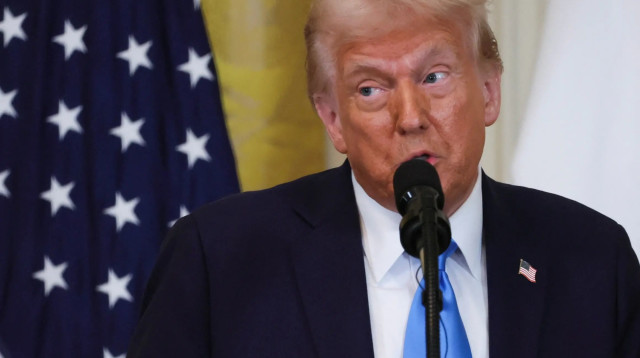 נשיא ארה"ב דונאלד טראמפ נפגש עם ראש הממשלה בנימין נתניהו בוושינגטון , 4 בפבואר 2025 (צילום: רויטרס)