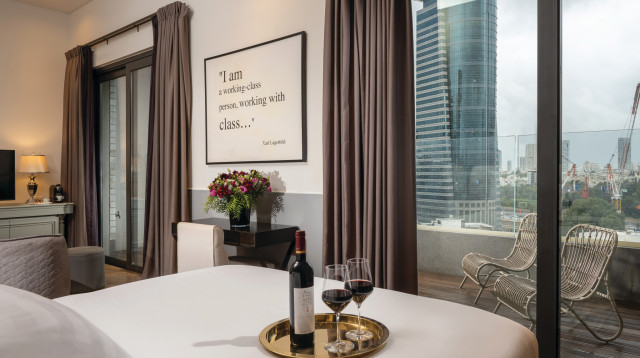 מלון אינדיגו תל אביב (צילום: איה בן עזרי)