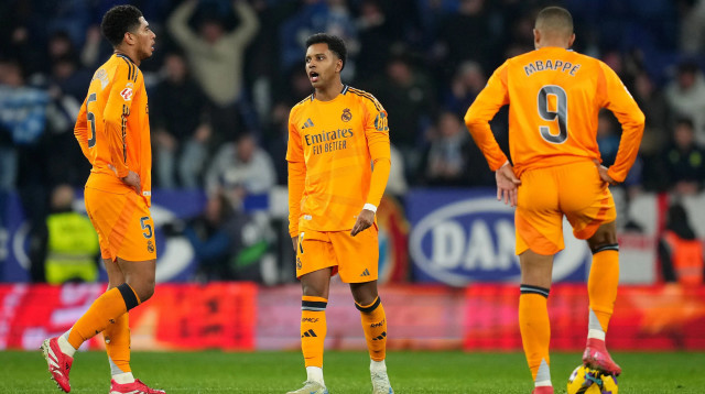 שחקני ריאל מדריד מאוכזבים (צילום: GettyImages, Alex Caparros)