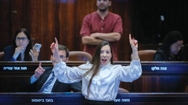 טלי גוטליב בכנסת (צילום: חיים גולדברג, פלאש 90)