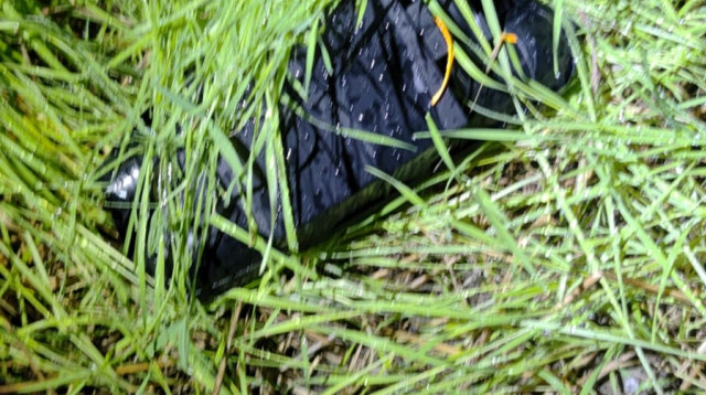 מטען חבלה מוכן לשימוש שנחשף י"י המשטרה (צילום: דוברות המשטרה)