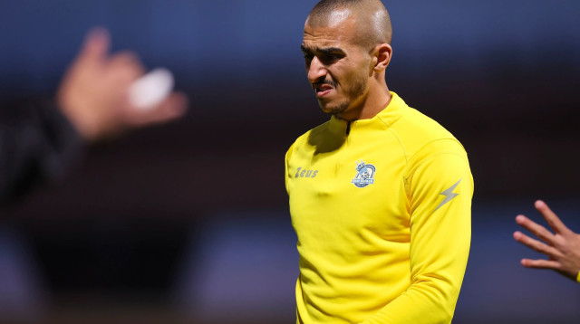 קייס גאנם שחקן מכבי בני ריינה (צילום: מאור אלקסלסי)