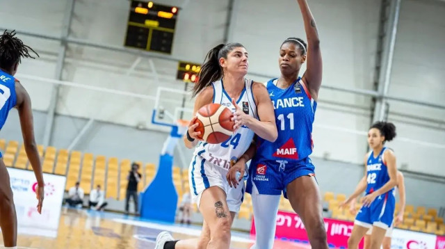 דניאל רבר שחקנית נבחרת ישראל (צילום: אתר רשמי, FIBA.COM)