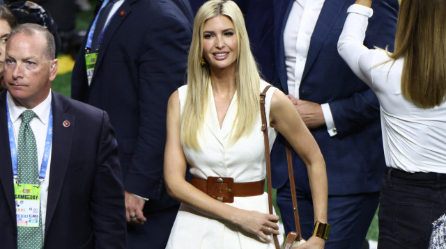 איוונקה טראמפ בסופרבול 2025 (צילום: רויטרס)