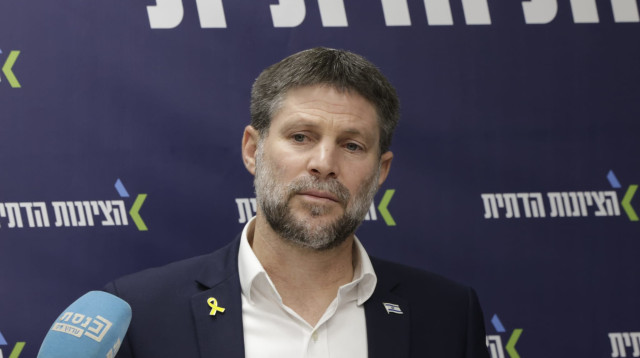 בצלאל סמוטריץ' (צילום: מארק ישראל סלם)