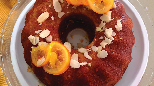 עוגת תפוזים (צילום: פסקל פרץ-רובין)