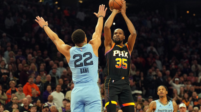 קווין דוראנט, פיניקס מול ממפיס (צילום: רויטרס)