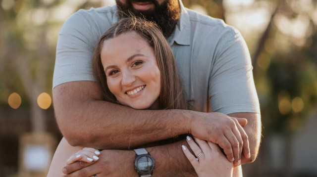 אמיר נעים ז"ל ואשתו שחר (צילום: פרטי)