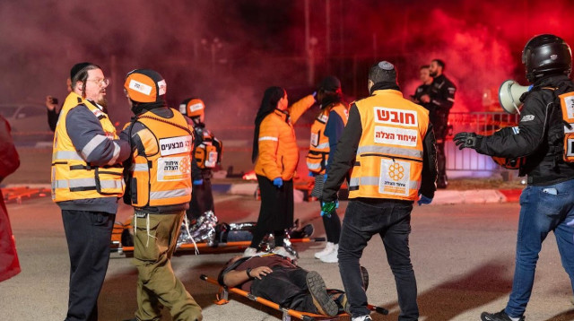 תרגיל איחוד ההצלה באשקלון (צילום: איחוד הצלה)