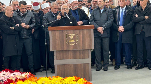 הלוויית אמל נאסראדין (צילום: יוסי אחימאיר)