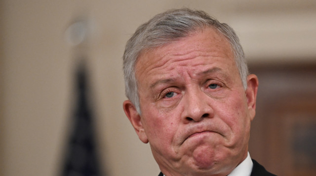 המלך עבדאללה (צילום: JIM WATSON/AFP via Getty Images)