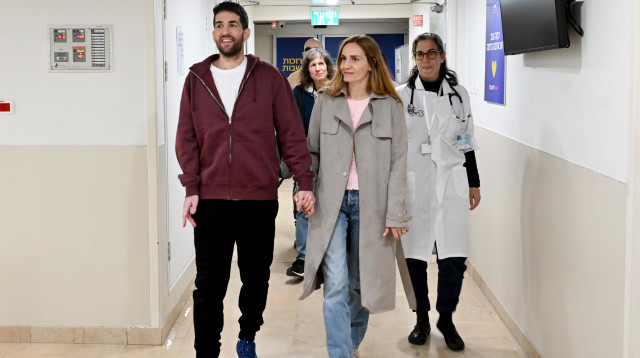 שגיא דקל חן ואשתו אביטל (צילום: אבי אוחיון, לעמ)