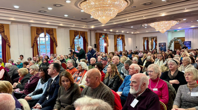 כנס תמיכה בישראל באירלנד (צילום: השגרירות הנוצרית הבינלאומית)