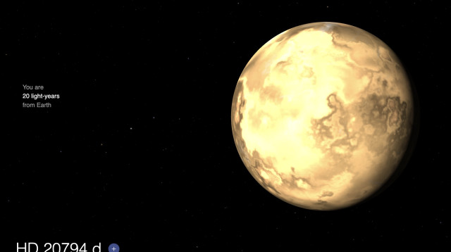 כוכב הלכת - שמתאים לחיי בני אדם (צילום: סוכנות החלל נאסא)