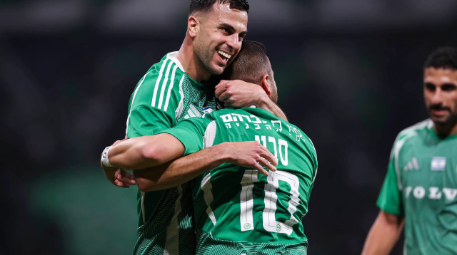 דין דוד, חלוץ מכבי חיפה (צילום: מאור אלקסלסי)