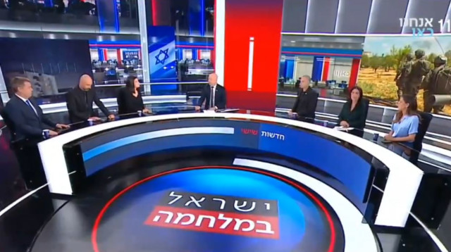 אולפן כאן 11 (צילום: צילום מסך כאן 11)