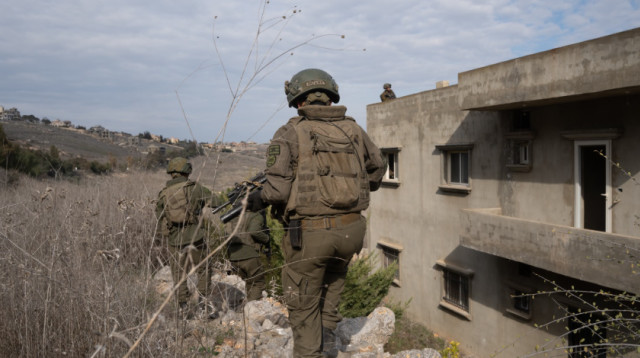 צה"ל מקים רצועת ביטחון בלבנון (צילום: דובר צה"ל)