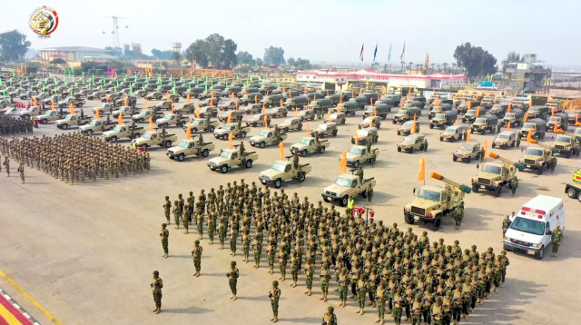 צבא מצרים (צילום: רשתות ערביות)