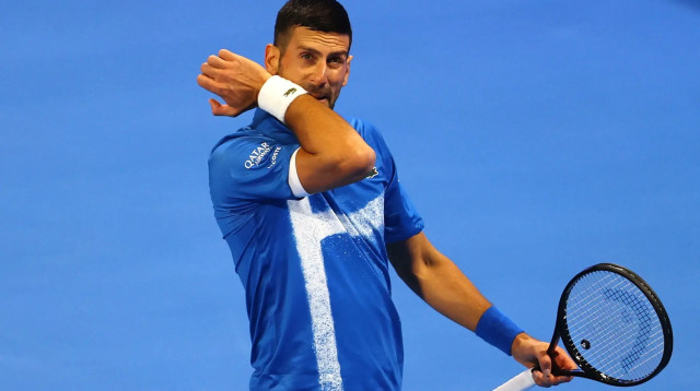 נובאק ג'וקוביץ' טניסאי סרבי (צילום: רויטרס)