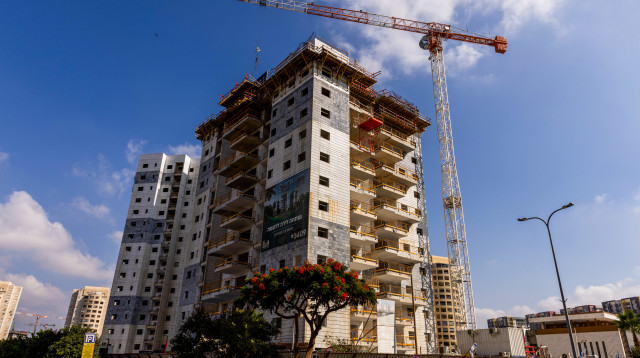 אתר בנייה (צילום: יוסי אלוני פלאש 90)