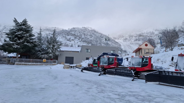 שלג בחרמון (צילום: אתר החרמון)