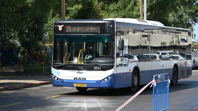 אוטובוסים בגוש דן (צילום: אבשלום ששוני)