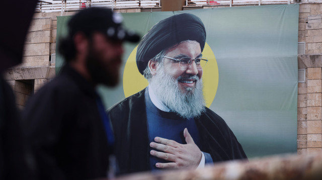 הלווית נסראללה (צילום:  REUTERS/Mohamed Abd El Ghany)