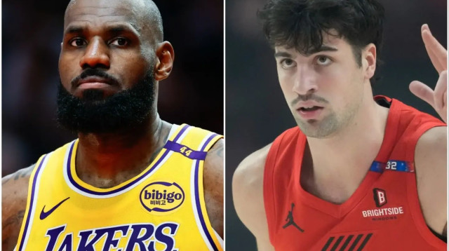 לברון ג'יימס מול דני אבדיה (צילום: GettyImages)