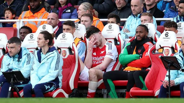 דקלן רייס ארסנל (צילום: Julian Finney)