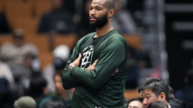 דמרכוס קאזינס בימיו כשחקן טייוואן ביר ליאופרדס (צילום: GettyImages, Gene Wang)