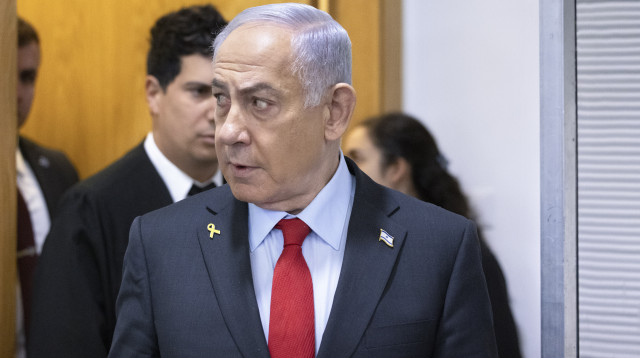 עדות נתניהו בבית המשפט המחוזי בתל אביב (צילום: מוטי מילרוד, פול)