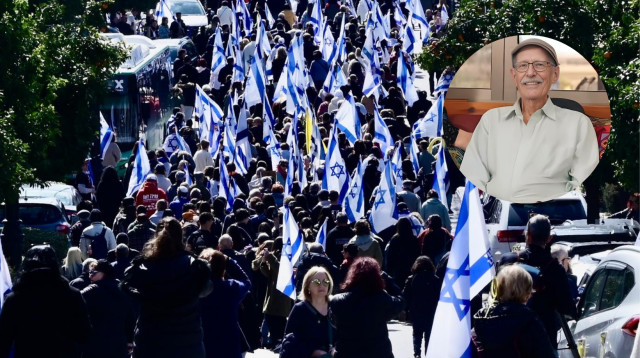 מסע הלוויה של עודד ליפשיץ (צילום: אבשלום ששוני,באדיבות המשפחה)