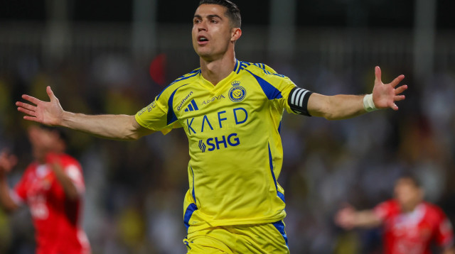 שחקן אל נאסר כריסטיאנו רונאלדו (צילום: GettyImages, Yasser Bakhsh)