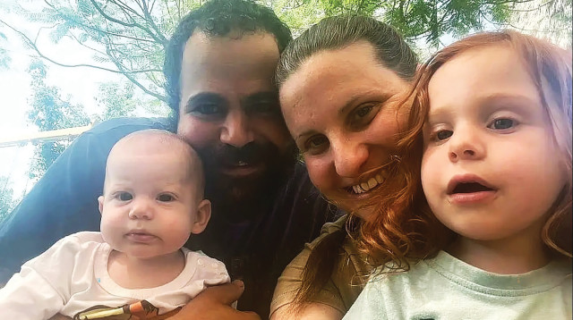 משפחת ביבס (צילום: באדיבות המשפחה)