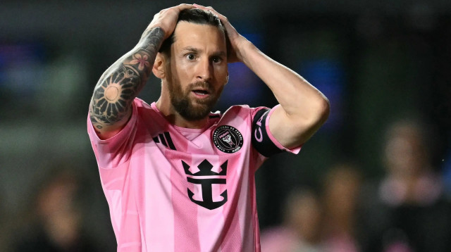 ליאונל מסי שחקן אינטר מיאמי (צילום: GettyImages)