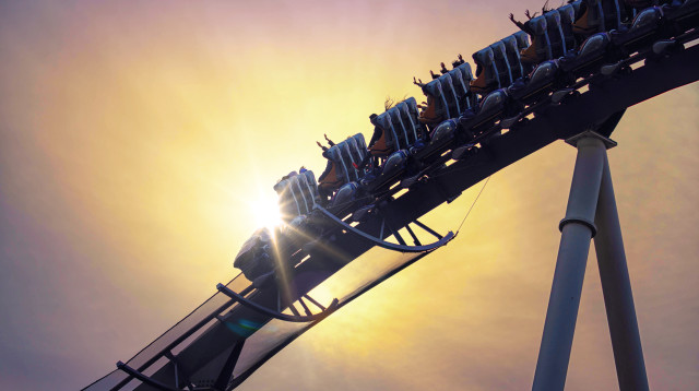 רכבת הרים בלונה פארק (צילום: אינגאימג')