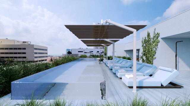 מלון גימנסיה (צילום: הדמיה שאלתיאל אדריכלות ועיצוב פנים)