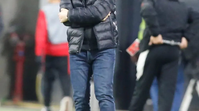 ברק בכר מאמן מכבי חיפה (צילום: דני מרון)