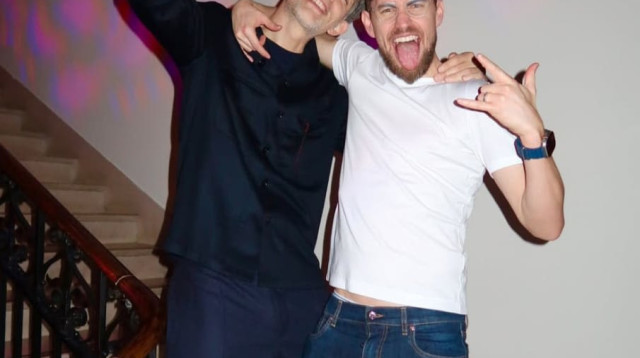 תומאס טוכל וג'ורג'יניו (צילום: אינסטגרם)